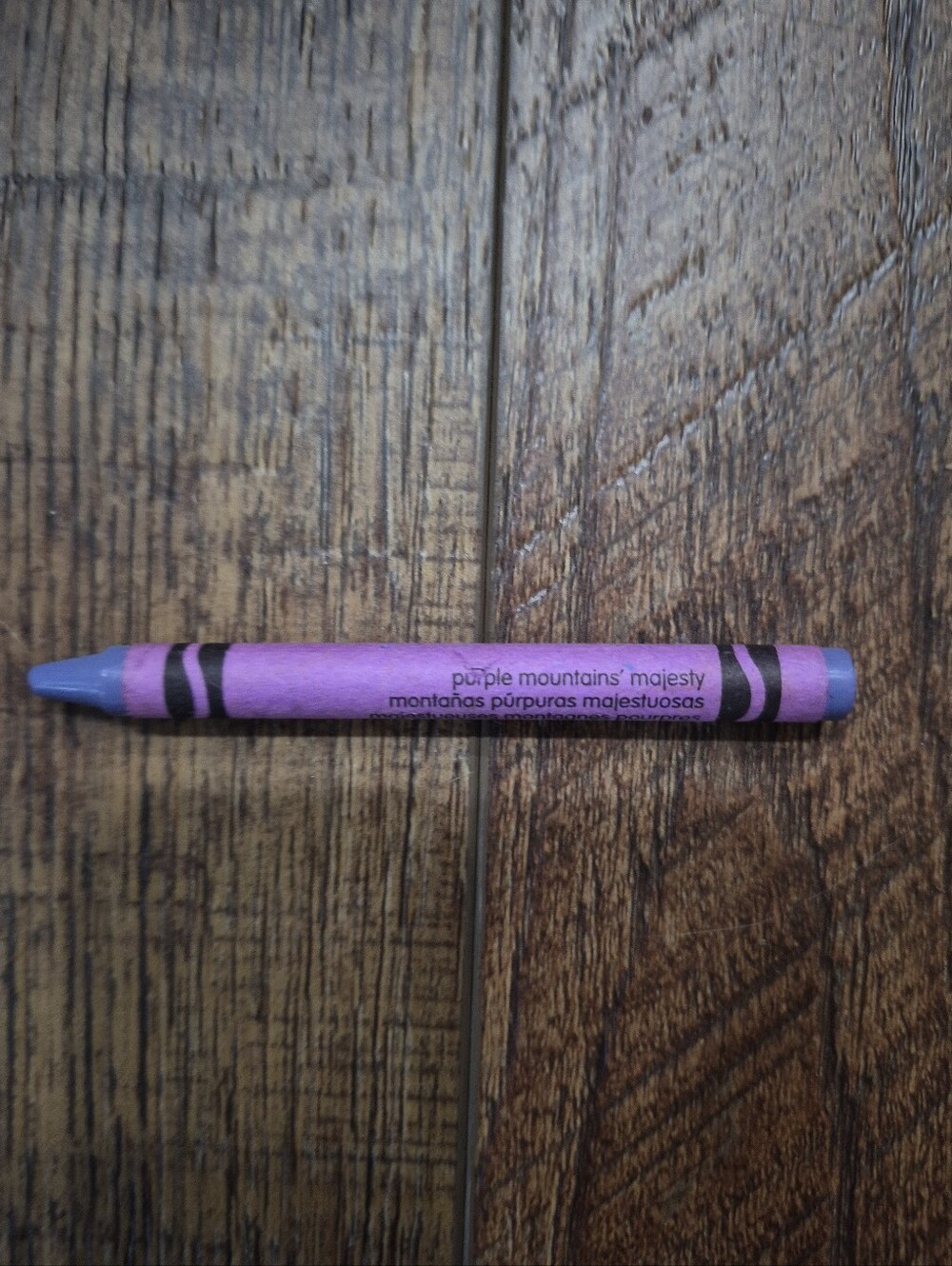 One Retired Crayola's 'Purple Mountains Majesty' Crayon Vintage